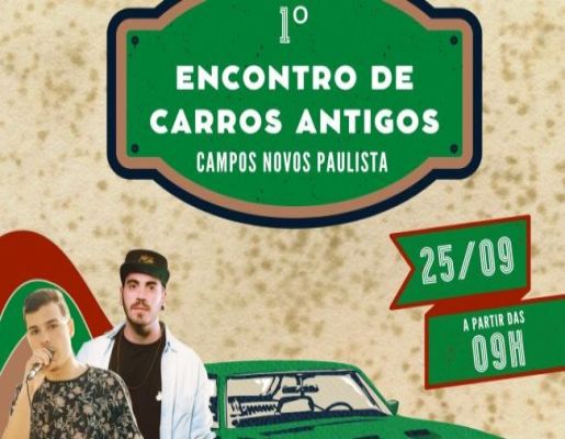 1º ENCONTRO DE CARROS ANTIGOS