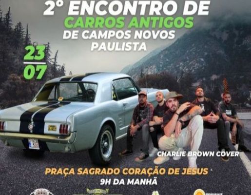 2º ENCONTRO DE CARROS ANTIGOS DE CAMPOS NOVOS PAULISTA