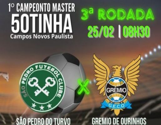 1º CAMPEONATO MASTER 50TINHA 