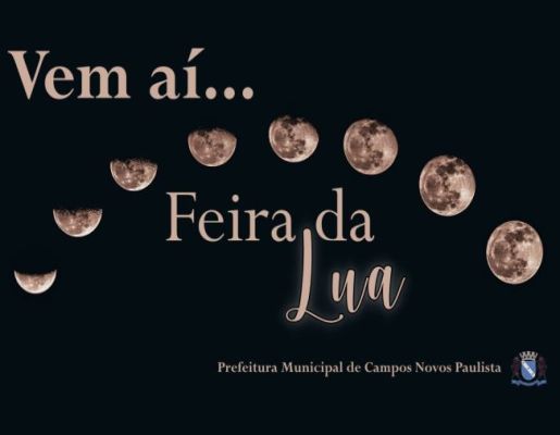 ABRE INSCRIÇÕES DE INTERESSADOS PARA PARTICIPAR DA FEIRA DA LUA CÉU DE SAFIRA DE NOSSO MUNICIPIO.