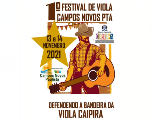 Está chegando o 1º Festival da Viola de Campos Novos Paulista